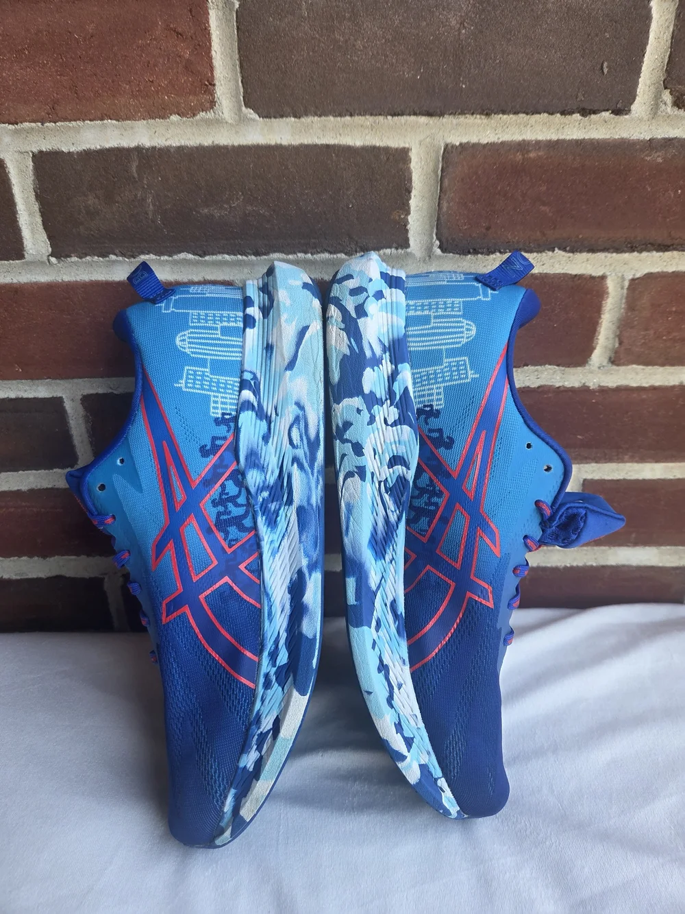 ASICS Gel-Noosa Tri 13 Boston Marathon 2021 Men’s Size 9 Blue Running Shoes